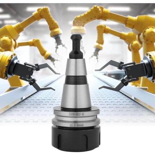 Balance Chuck ISO30 ER32 Balance Collet Lathe Chuck G2.5 30000RPM CNC Tool Holder Stainless Steel With Pull Stud Milling Lathe
