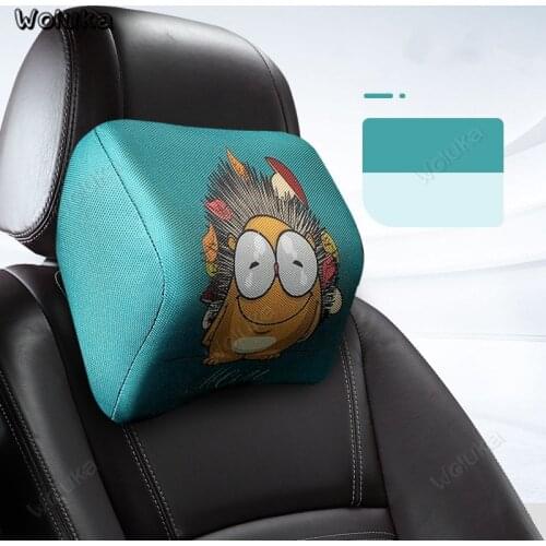 Headrest Neck Pillow Support Car Pillow Memory Cute Interior Supplies Kst 3D Memory Foam Support CD50 Q01