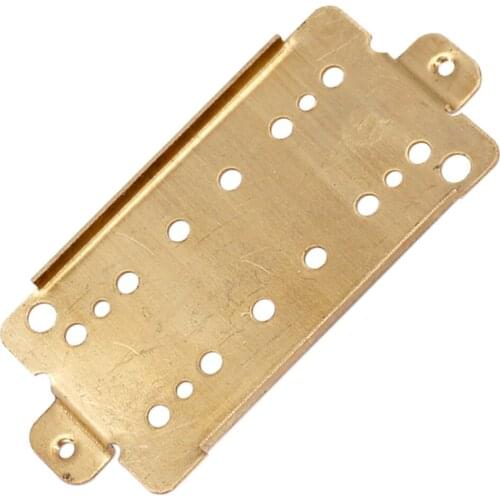 Durable 2 Pieces Electric Guitar Double Coil Pickup Humbucker Baseplate 50mm Pole Spacings
