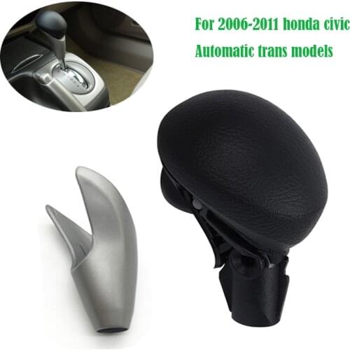 Automatic AT Gear Shift Knob Shift Lever For HONDA Civic 8th Generation 2006 2007 2008 2009 2010 2011 Gear Shift Collars