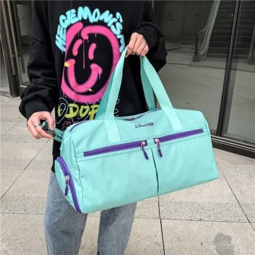 Fitness Training Shoulder Bag Outdoor Travel Sports Bags Multifunctional Waterproof Handbags 2021