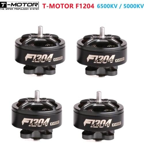 T-MOTOR F1204 1204 6500KV 5000KV 2-3S UltraLight Micro Brushless Motor for 2.5inch 3inch Toothpick Cinewhoop FPV Racing Drones