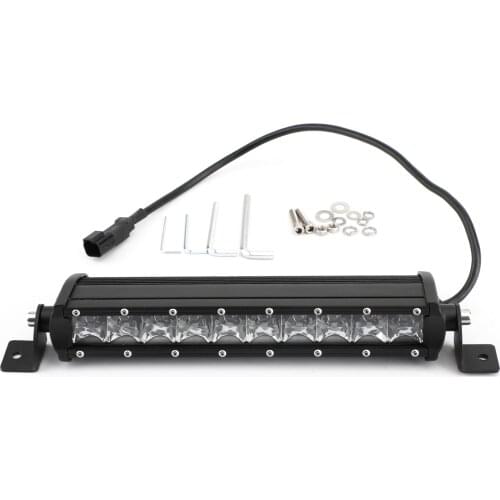 Topteng 11INCH 50W LED Work Light Bar OffRoad Driving Light FOR UTE SUV UTV ATV BOAT 11"