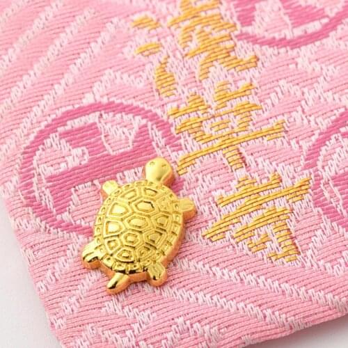 Japanese Money Turtle Asakusa Temple Small Golden Tortoise Guarding Praying Lucky Wealth Home Decoration Lucky Gift