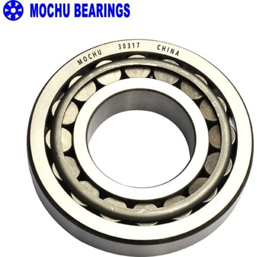 1pcs Bearing 30317 85x180x44.5 30317-A 30317J2 7317E Cone + Cup High Quality Single Row Tapered Roller Bearings