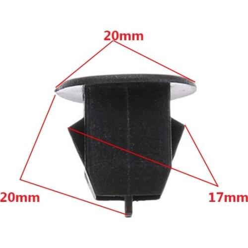 25Pcs Auto Fasteners Retainer Car Clips Trunk Lining Clogging Clip Clamp For Volvo S80 S80L S60 S40 Plastic Rivets