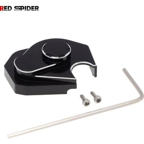 RS-RC Aluminum Gearbox Cover steering gear mount For Axial SCX24 90081