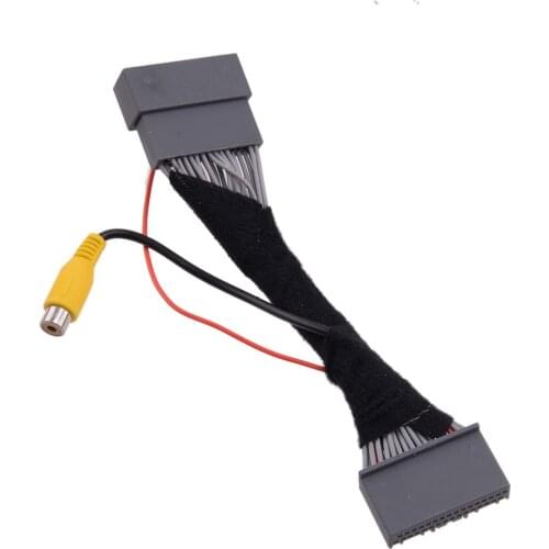 Car Rear View Camera Adapter Wire Harness Cable Video Connector Fit for Honda Civic EXI CRV 2016 2015 2014 2013 2012