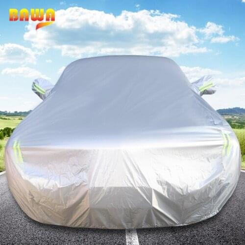 BAWA Car Cover Body Sun Rain Dustproof Waterproof Protection Cover Accessories for Dodge Challenger 2010