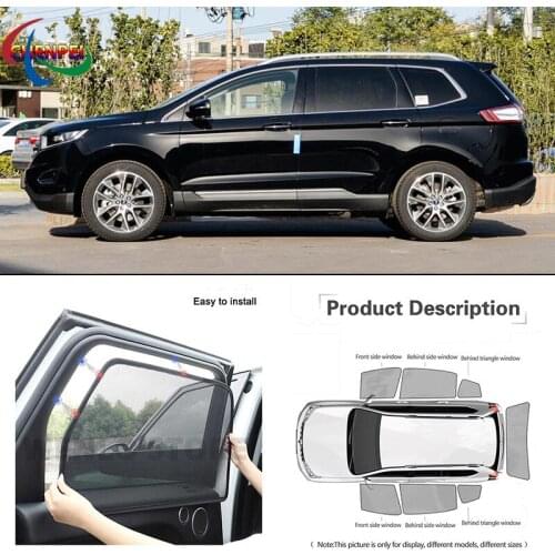 For Subaru OUTBACK 2014-2019 Car Full Side Windows Magnetic Sun Shade UV Protection Ray Blocking Mesh Visor Car Accessories