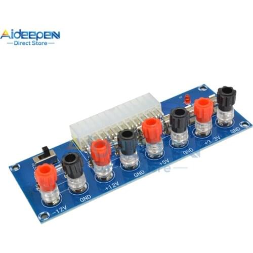 24Pin XH-M229 Desktop Computer Chassis Power Supply ATX Transfer Board Power Take off Board Power Output Terminal Module