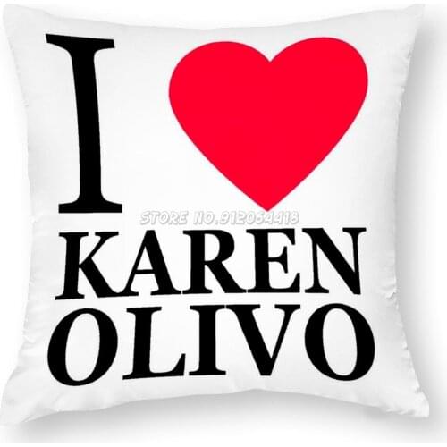 I Love Karen Olivo Pillow Case Customize Pillowcase Modern Home Pillow Covers Decorative Karen Olivo Broadway Theater Theatre In
