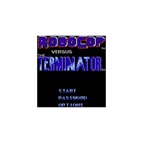Robocop Vs The Terminator Region Free 60 Pin 8Bit Game Card For Subor Game Players