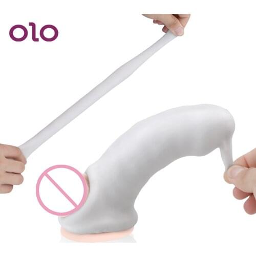 OLO Vagina Massager Long Lasting Penis Trainer Pocket Sex Toys for Men Male Masturbator Male Glans Penis Stimulation