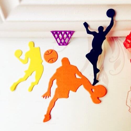 YLCD1121 Ball Team Metal Cutting Dies For Scrapbooking Stencils DIY Album Cards Decoration Embossing Folder Die Cuts Tools New