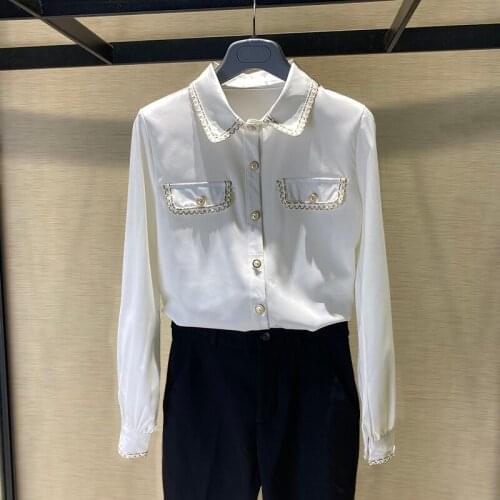 Блузки на пуговицах Qunque/群鹊 China At AliExpress