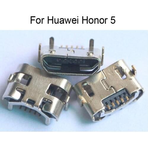 Replacement For Huawei Honor 5 Charger Connector Parts Repair Spare Parts Honor5 USB Dock Charging Port For Huawei Honor 5