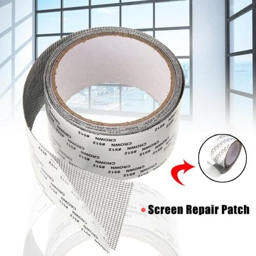 5x200cm Window Door Patch Repair Tape Mesh Hole Screen Repair Sticker Anti-Insect Fly Bug Door Mosquito Screen Net Repair Tape