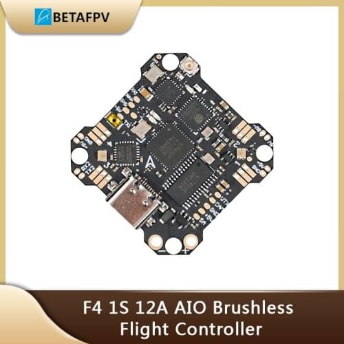 BETAFPV F4 1S 12A AIO Brushless Flight Controller ELRS 2.4G, SPI Frsky