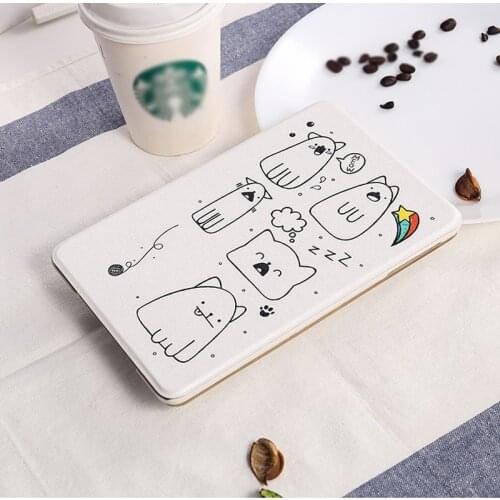For ipad 11 case 2020 Cute cute cat smart sleeping cartoon Japanese thin protective shell