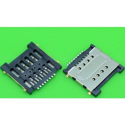 ChengHaoRan 1 Piece High quality replacement sim card socket for Huawei G606 and for coolpad 7728 tray holder connector.KA-199