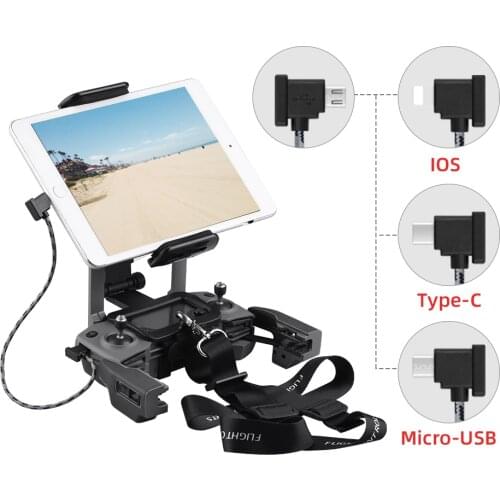 Bracket Spark for DJI Mavic MINI Mini SE 2 Pro Zoom AIR Phone Tablet Holder Monitor Front View Mount Stand Stent Accessories