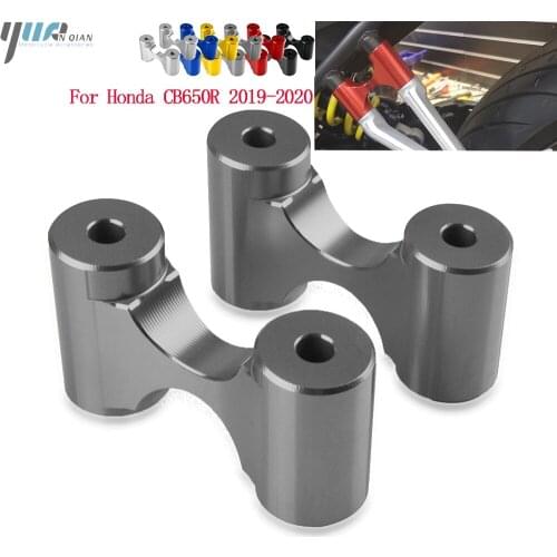 Motorcycle Accessories CNC Rear Footrests Extension Foot Rests Passenger Extension For Honda CB650R CB 650R CB650 R 2019-2020