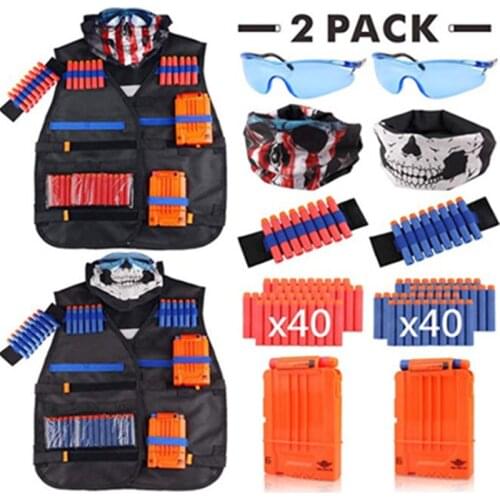 Toy Suit for Nerf Gun Toy Tactical Equipment Gun Shuttle Bullet Magazine Accessories Bullet Clip Compatible Nerf Gun