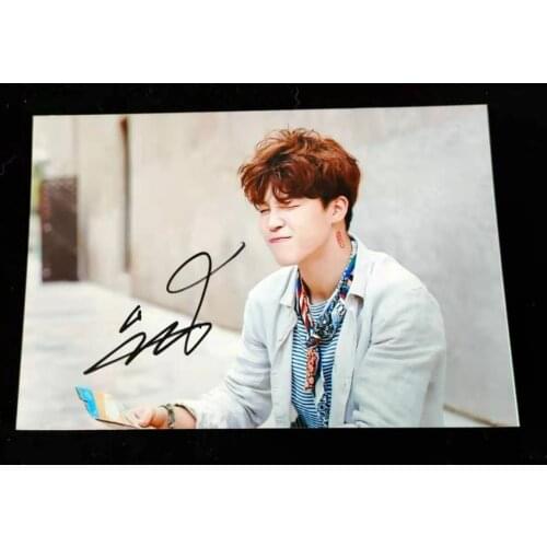 MAP OF THE SOUL Bangtan Boys JIMIN Autographed Photo 4*6 K-POP GIFTS COLLECTION 052021