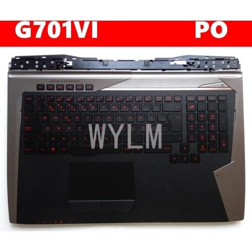 ROG G701VI For ASUS GX700V GX700VO G701VI G701VO G701VIK G701 G701V Bilingual laptop keyboard frame C case external