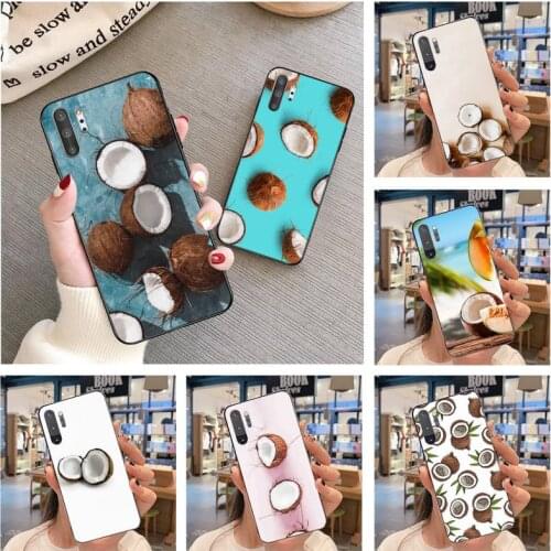 Fruit Coconut Phone Case For Samsung Galaxy Note20 ultra 7 8 9 10 Plus lite Samsung M21 M31S M30S M51