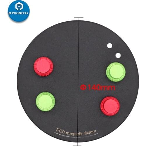 Magnetic Mainboard Fixture with 4 Magnetic Pins PCB Board Holder for iPhone Repair Mainboard Clamp Soldering Platform