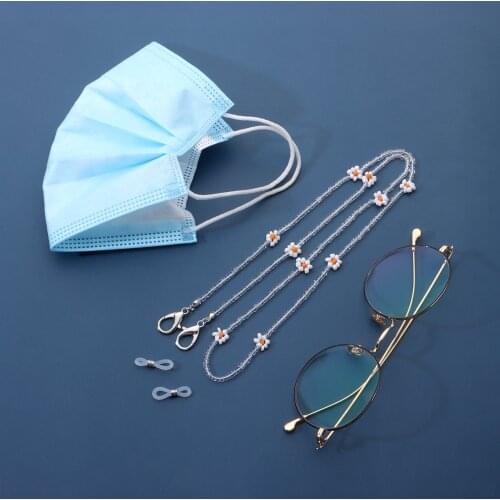 Fashion Anti-Lost Eyeglasses Chain Boho Beaded Reading Glasses Sunglasses Spectacle Holder Neck Cord Mask Chain Eye Wear Jewelry