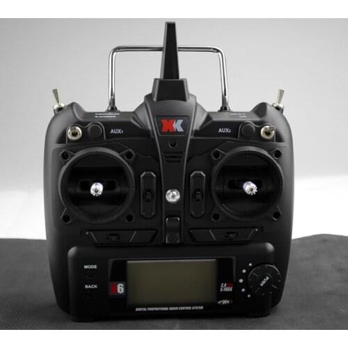 New XK K100 K110 K120 K123 K124 RC Helicopter Transmitter Remote Controller XK.2.X6.001