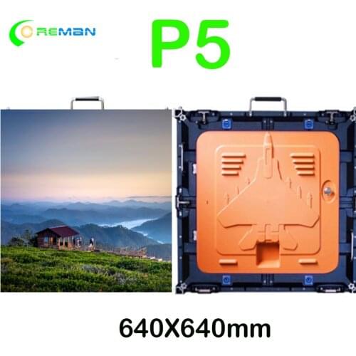 P5 indoor led cabinet p5 smd led module gabinet led matrix panel 64X64cm led video wall