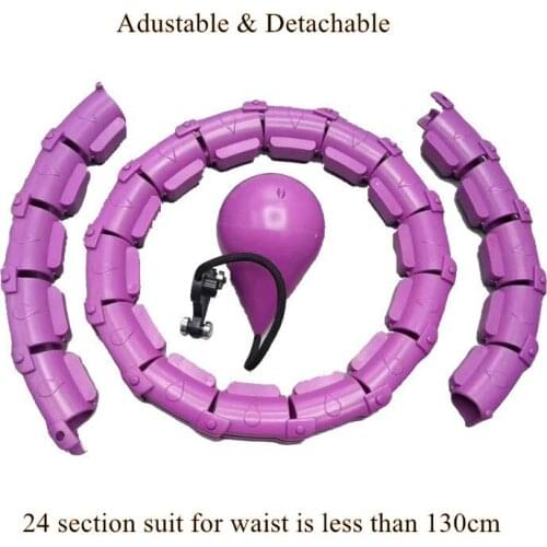 Adjustable Sport Hoops Abdominal Thin Waist Exercise Detachable Massage Hoops Fitness Equipment Gym Home Training Weight Loss