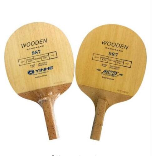 Yinhe 987 Wooden Fast-Attack OFF Table Tennis Blade (Japanese penhold) for PingPong Racket