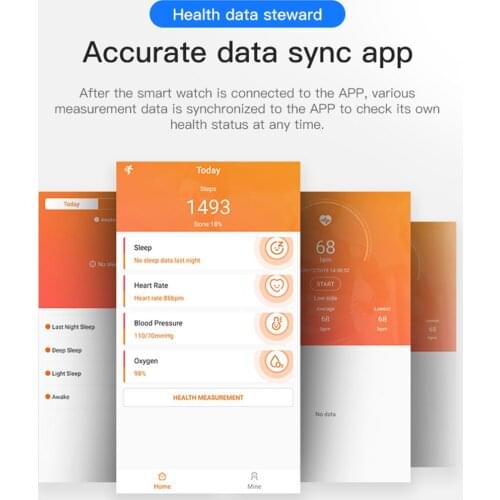 1.54inch Square Men 5.0 Fitness Tracker Smart Watch Bracelet