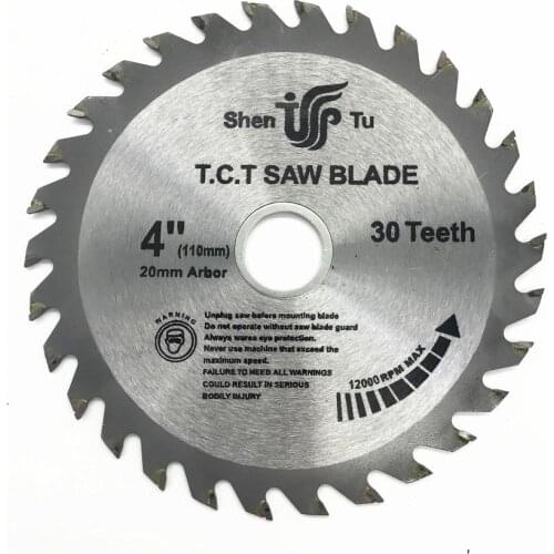 1pc 110mm 4" Blades 30tooth Blade For Electric Mini Circular Saw Accessories For Multi Function Electric Mini Saw