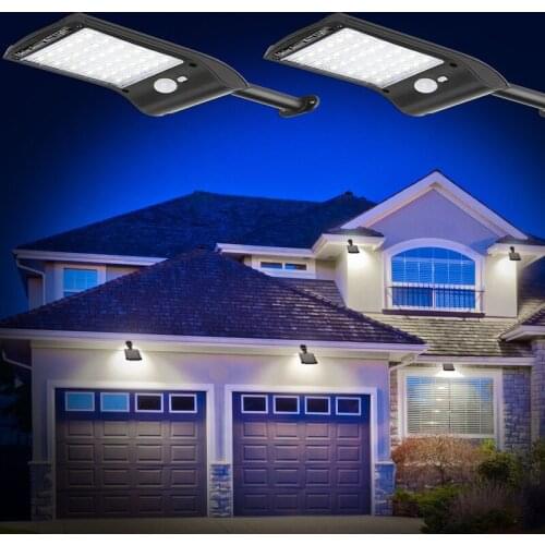 36LED Solar Motion Sensor Wall Light Waterproof Garden Security Light Street Light Garden Corridor Garage Decoration