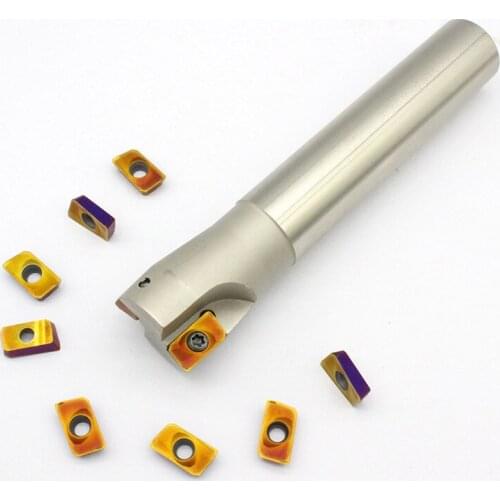 APMT1604 PDER 10 PCS + 1 PCS BAP400R C25 30 250 2T titular carboneto de Moagem inserir ferramentas de fresamento cortador de To