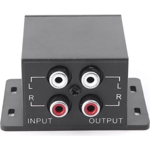 Car Regulator Amplifier Bass Subwoofer Stereo Equalizer Controller 4 RCA Q9QD