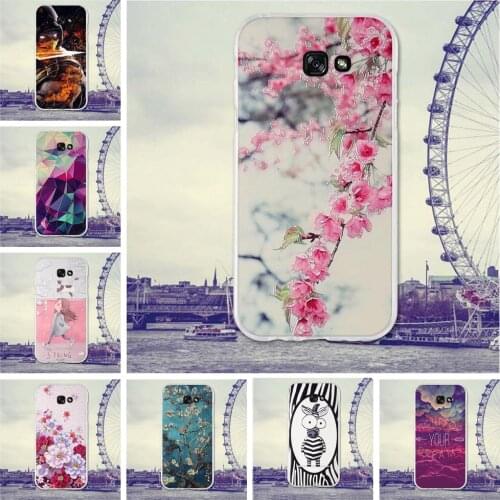 For Samsung Galaxy A7 2017 Phone Case 5.7 inch A720F Phone Back Cover for Samsung GalaxyA7 (2017) Silicone Bag Covers TPU Shell