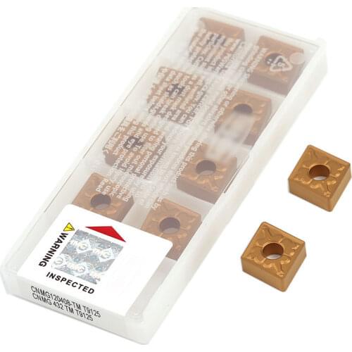 CNMG120404TM T9115 TM T9125 high quality External Turning Tool CNMG120408TM T9115 Carbide Insert stainless steel CNC Lathe tool
