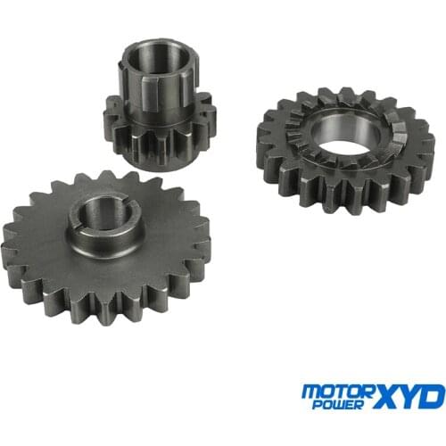 Motorcycle Start Gear Bridge Gear Driven Gear Kit Fit For lifan 150cc LF150 1P56FMJ Horizontal Kick Starter Engine Parts