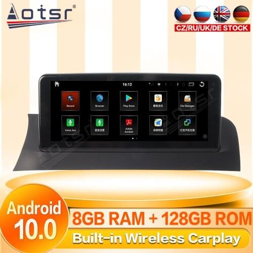 Android Tape Radio Recorder Car For BMW X3 F25 X4 F26 2011 2012 2013 2014 2015 -2017 GPS Navi Player Stereo Autoradio Head unit