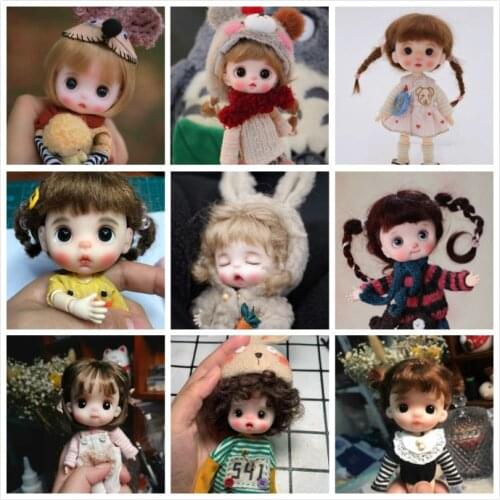 OB11 Handmade doll customization dolls Mini Doll cute doll