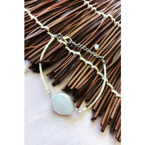 Dr Stone Natural Stone handmade silver plated African collection Kadi 439746163