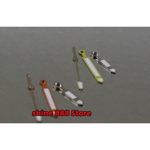 Orange Watch Hand super luminous hands Fit MIYOTA 8215 MINGZHU 2813 movement