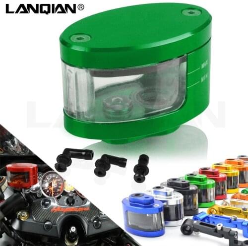 Motorcycle Front bottle Reservoir Brake Cylind Oil Fluid Cup For Kawasaki Z 900 650 VERSYS 1000 VULCAN S 650cc Z750 Z800 Parts